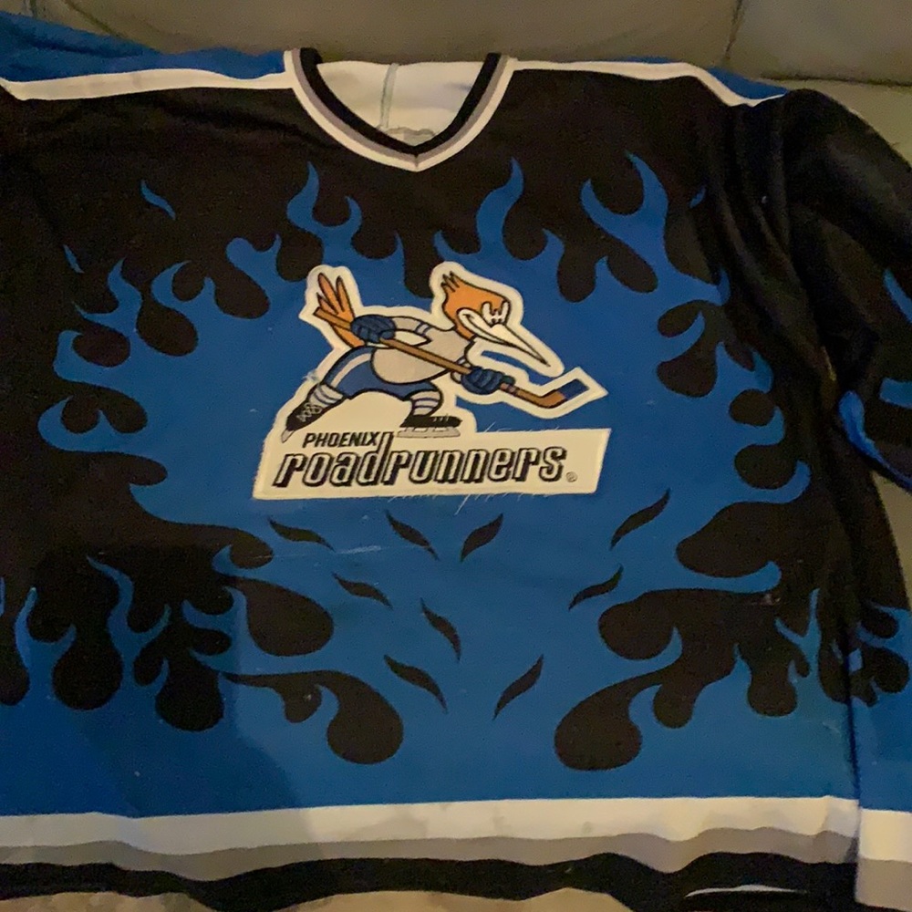 Old school Phoenix Roadrunners jersey .